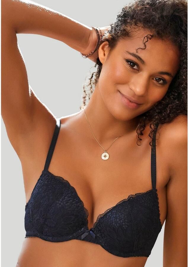 Vivance Push-up-bh rondom met gebloemd kant dessous - Foto 4