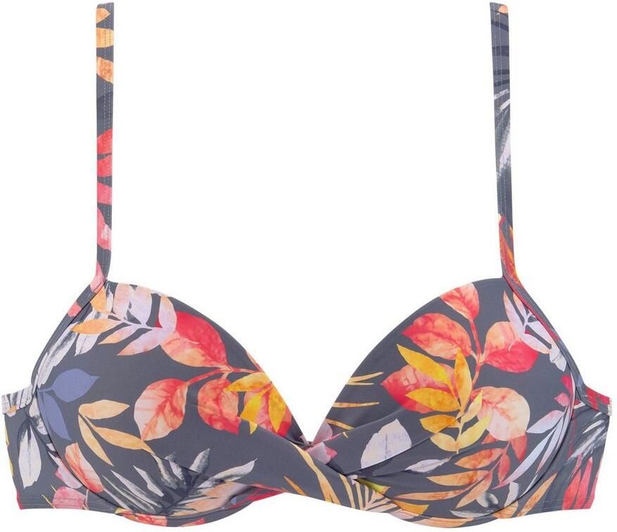 Vivance Highwaist-bikinibroekje Leilani met sierriem voor