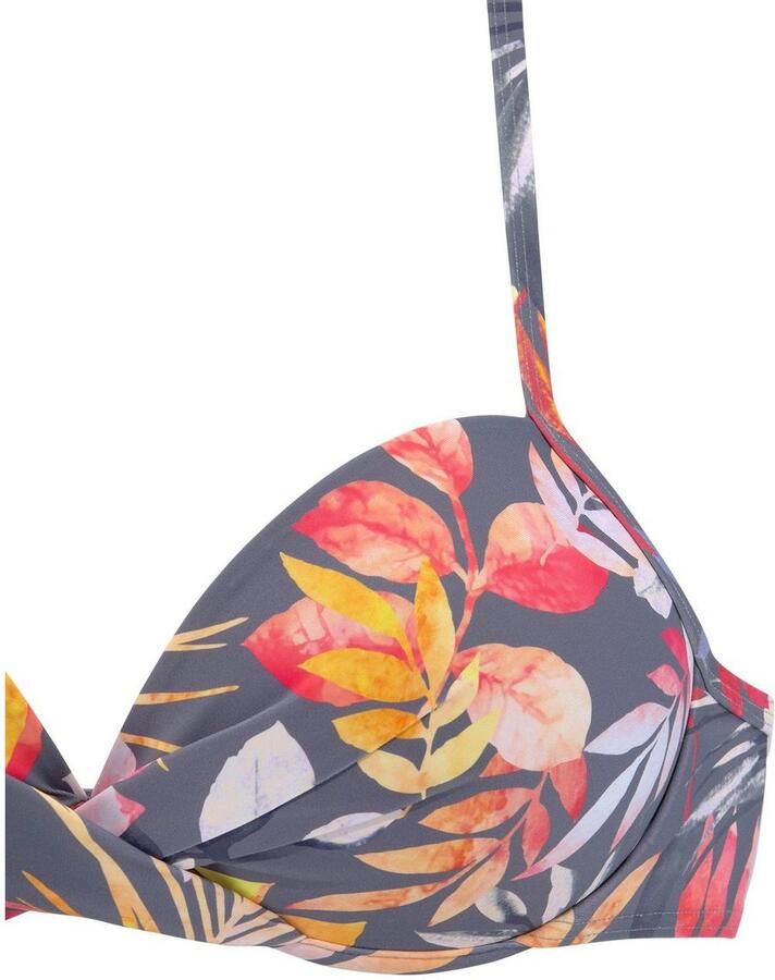 Vivance Highwaist-bikinibroekje Leilani met sierriem voor - Foto 2