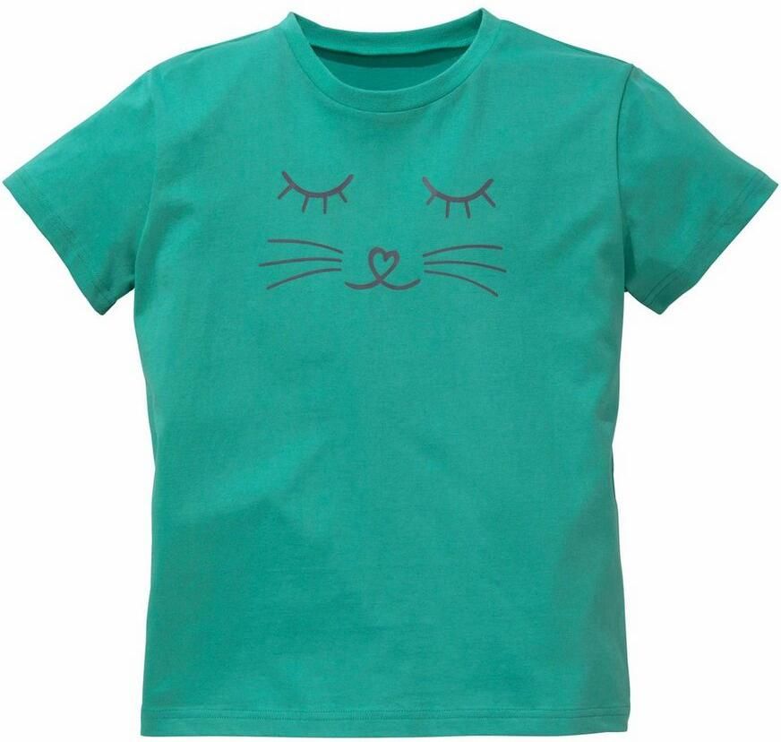 Vivance Pyjama met kattenprint (2-delig 1 stuk) - Foto 3