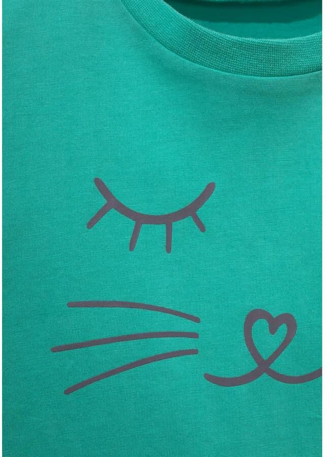 Vivance Pyjama met kattenprint (2-delig 1 stuk) - Foto 4