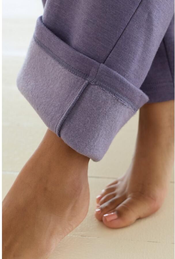 Vivance Relaxbroek -Loungebroek met brede pijpen en van ultra-zachte sweatkwaliteit loungewear - Foto 4