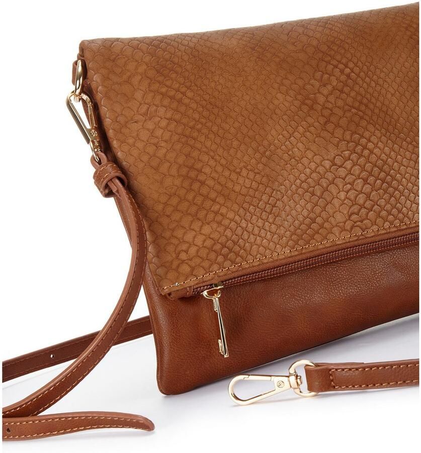 Vivance Schoudertas Clutch Avondtas minibag handtas schoudertas crossbody bag VEGAN - Foto 2