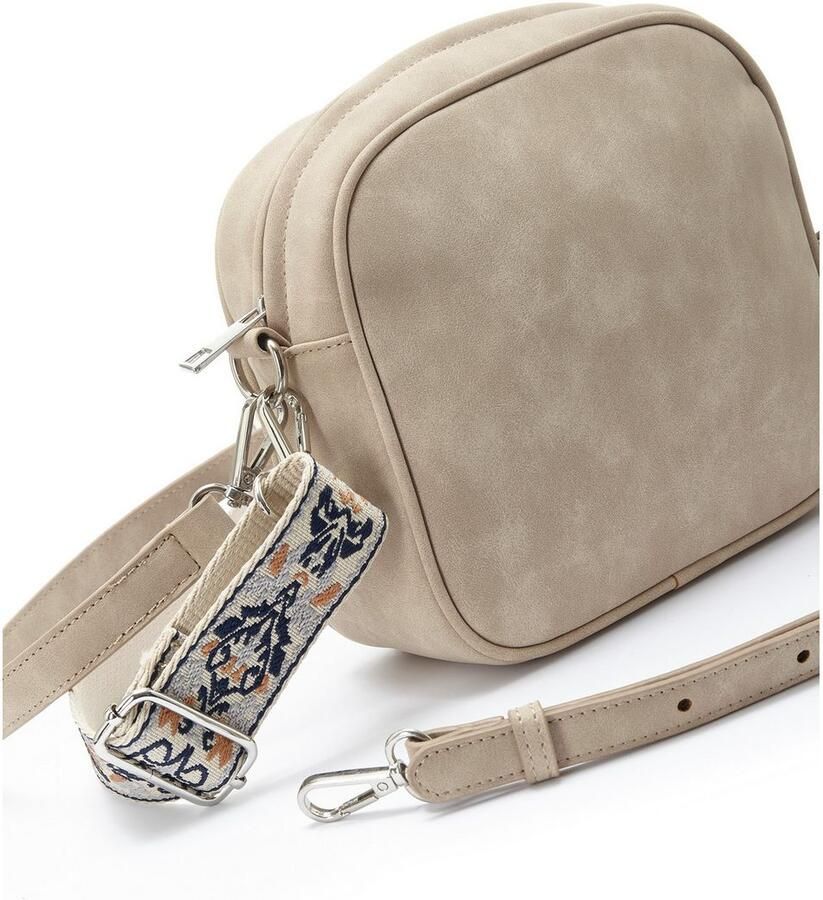 Vivance Schoudertas Crossbody-bag Handtas schoudertas minibag verwisselbare schouderriem VEGAN