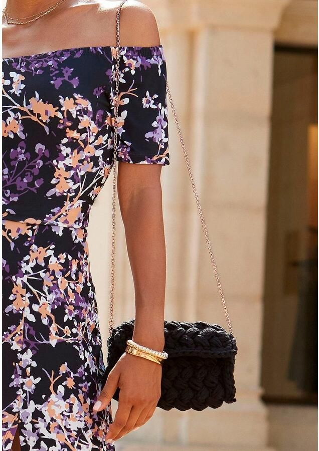 Vivance Schoudertas Crossbody tas minibag avondtas handtas schoudertas VEGAN - Foto 2