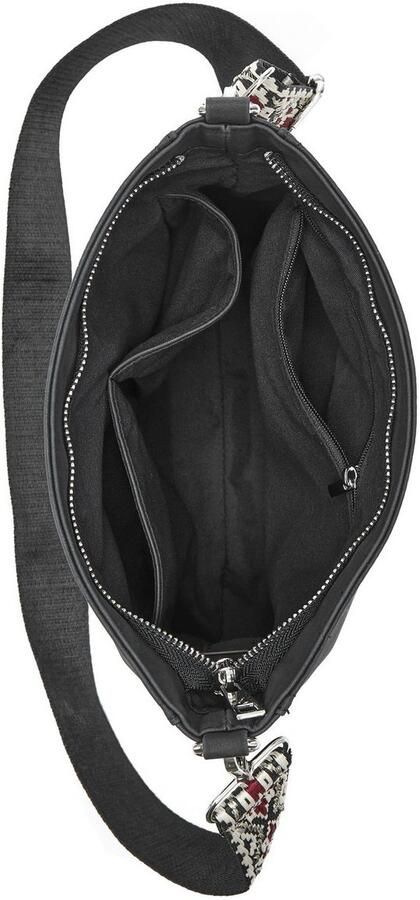 Vivance Schoudertas Handtas Schoudertas crossbodytas met verwisselbare schouderriem VEGAN - Foto 6