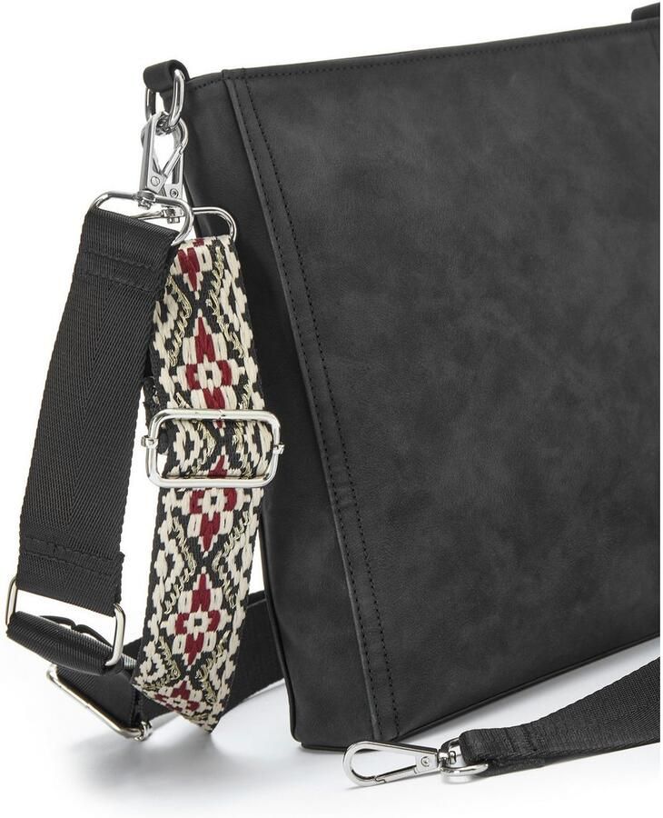 Vivance Schoudertas Handtas Schoudertas crossbodytas met verwisselbare schouderriem VEGAN