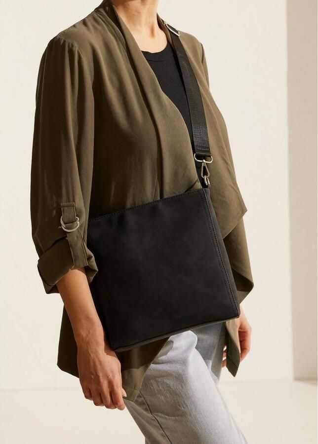 Vivance Schoudertas Handtas Schoudertas crossbodytas met verwisselbare schouderriem VEGAN - Foto 2