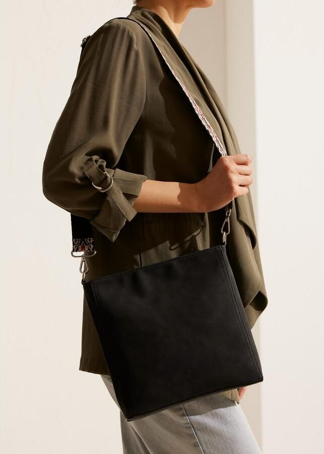 Vivance Schoudertas Handtas Schoudertas crossbodytas met verwisselbare schouderriem VEGAN - Foto 3