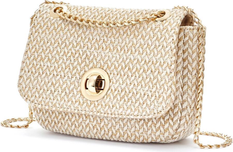 Vivance Schoudertas Minibag Handtas bast-look crossbody tas VEGAN - Foto 7