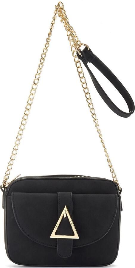 Vivance Schoudertas Minibag Handtas met kettinghengsel crossbody tas VEGAN - Foto 6