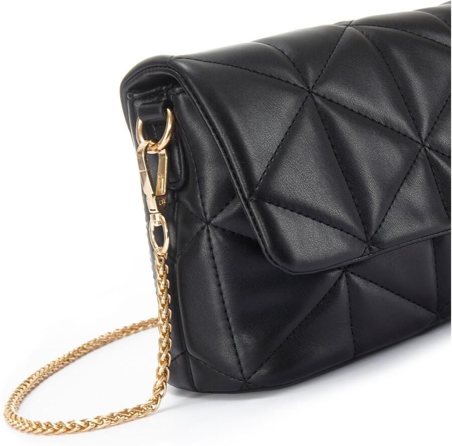 Vivance Schoudertas Minibag met modieuze stiksels kettingtas handtas crossbody tas vegan