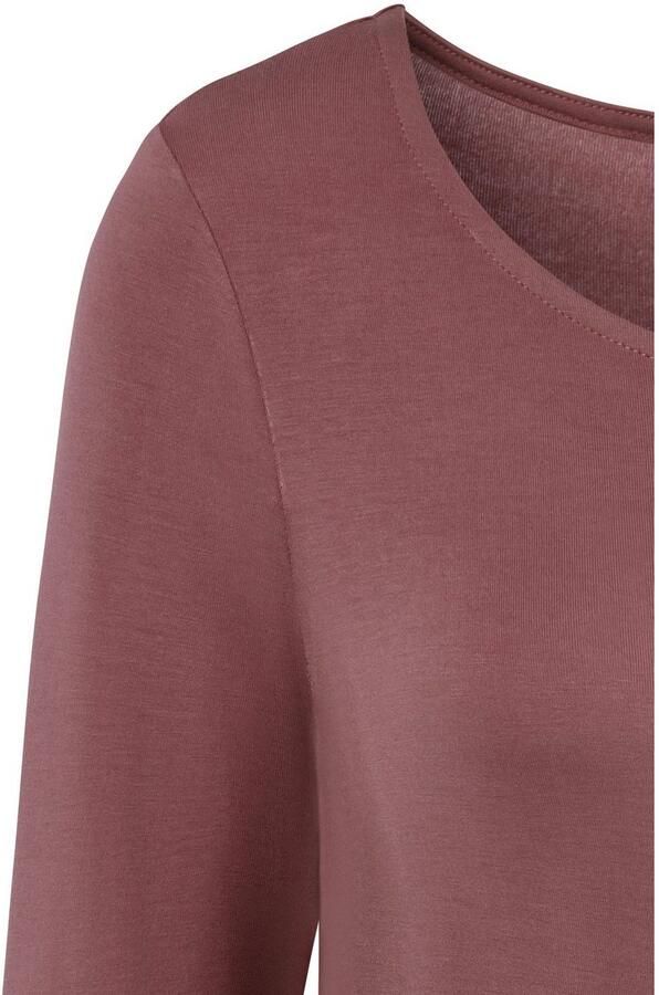 Vivance Shirt met 3 4-mouwen met elastische zoomrand (Set van 2) - Foto 6