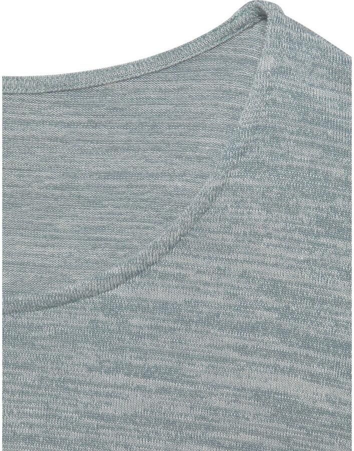 Vivance Shirt met 3 4-mouwen Met modieuze melange-structuur - Foto 2