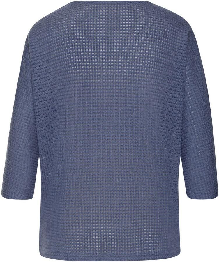 Vivance Shirt met 3 4 mouwen Van strijkvrije wafelstof van kreukvrije breikwaliteit - Foto 2