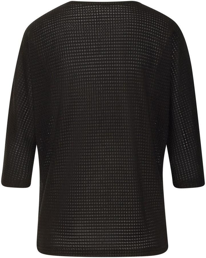 Vivance Shirt met 3 4 mouwen Van strijkvrije wafelstof van kreukvrije breikwaliteit - Foto 2