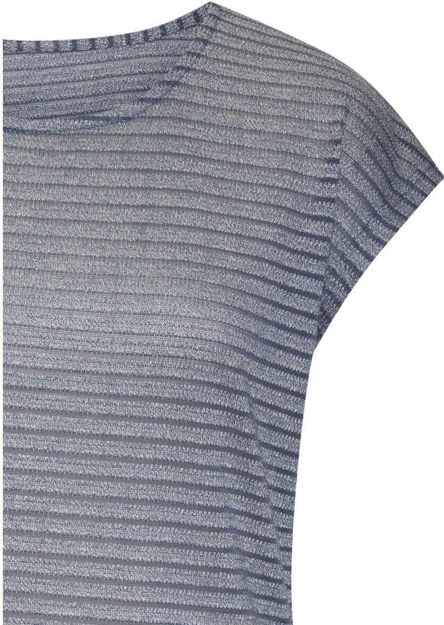 Vivance Shirt met korte mouwen In streep-look van onderhoudsvriendelijke viscosekwaliteit - Foto 3