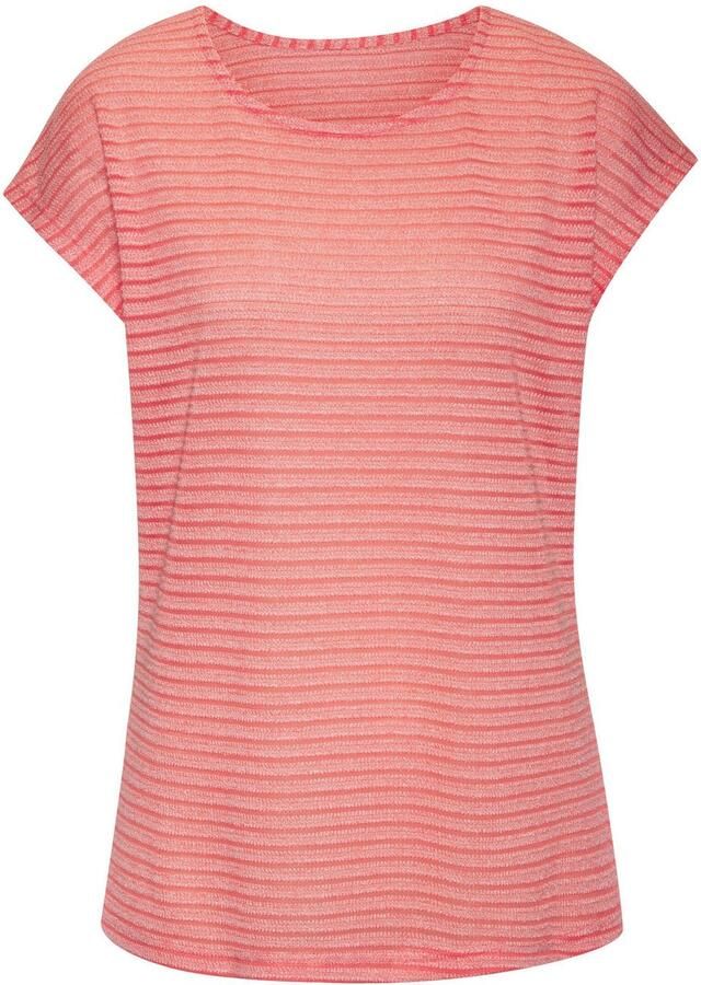 Vivance Shirt met korte mouwen In streep-look van onderhoudsvriendelijke viscosekwaliteit - Foto 3