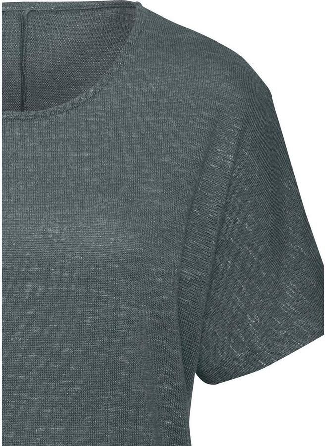 Vivance Shirt met korte mouwen Met brede tailleband van zacht viscose-fijntricot - Foto 4