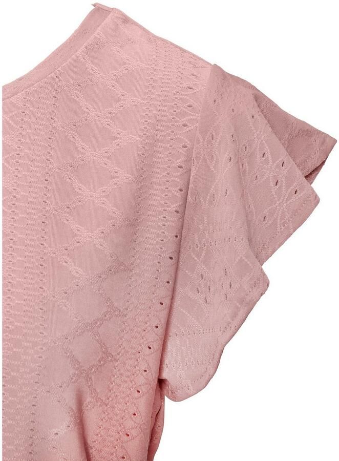 Vivance Shirt met korte mouwen Met broderie anglaise in een gemakkelijk te onderhouden kwaliteit (2-delig Set van 2) - Foto 4