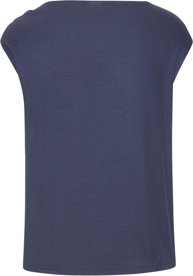 Vivance Shirt met korte mouwen met decoratieve gesp zomertop casual - Foto 3