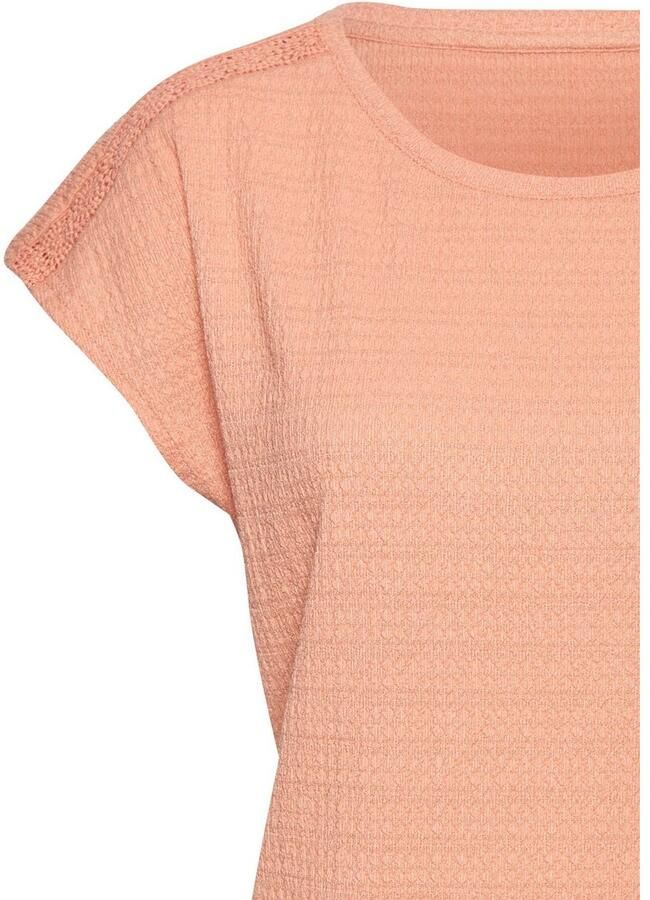 Vivance Shirt met korte mouwen Met decoratieve haak-inzet van kreukvrije crêpe-kwaliteit (2-delig Set van 2) - Foto 3