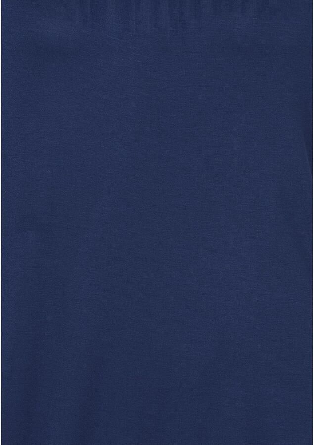 Vivance Shirt met korte mouwen Met elastiek in de band van zachte viscose-stretch - Foto 3