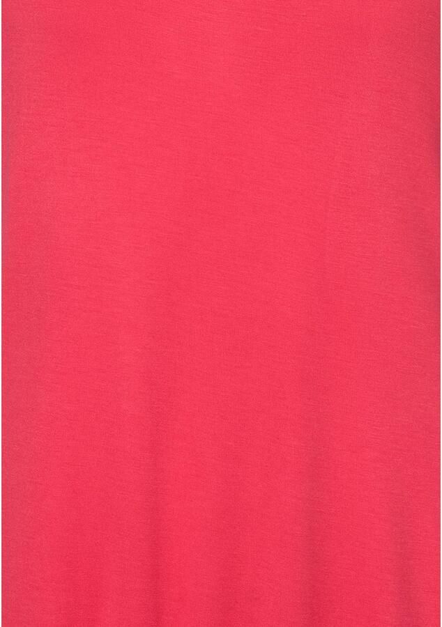 Vivance Shirt met korte mouwen Met elastiek in de band van zachte viscose-stretch - Foto 3