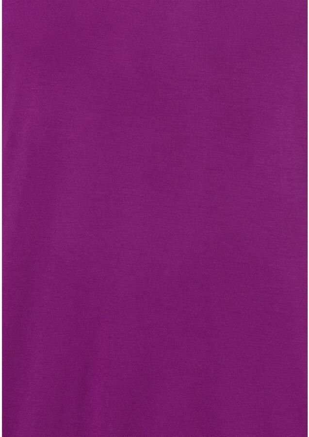 Vivance Shirt met korte mouwen Met elastiek in de band van zachte viscose-stretch