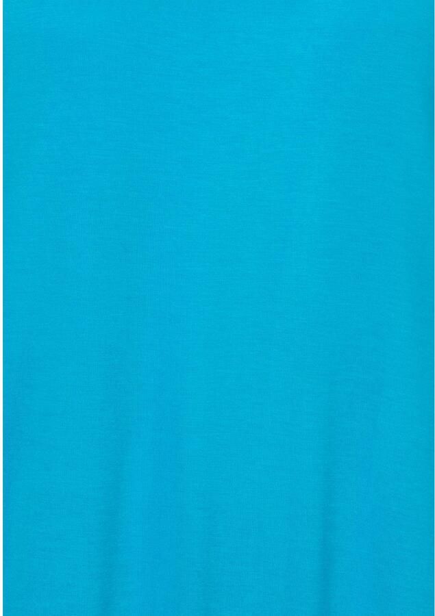 Vivance Shirt met korte mouwen Met elastiek in de band van zachte viscose-stretch - Foto 4