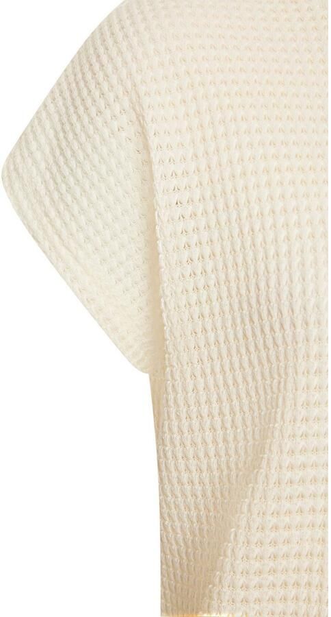 Vivance Shirt met korte mouwen Met modieuze wafelstructuur van kreukvrije breikwaliteit (Set van 2) - Foto 4