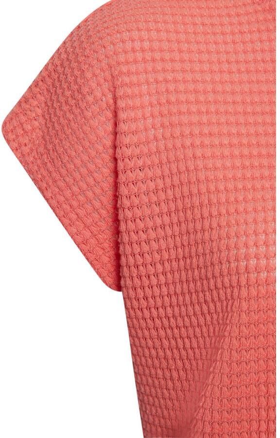 Vivance Shirt met korte mouwen Met modieuze wafelstructuur van kreukvrije breikwaliteit (Set van 2) - Foto 3