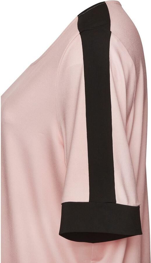 Vivance Shirt met korte mouwen met sportieve contraststrepen - Foto 6