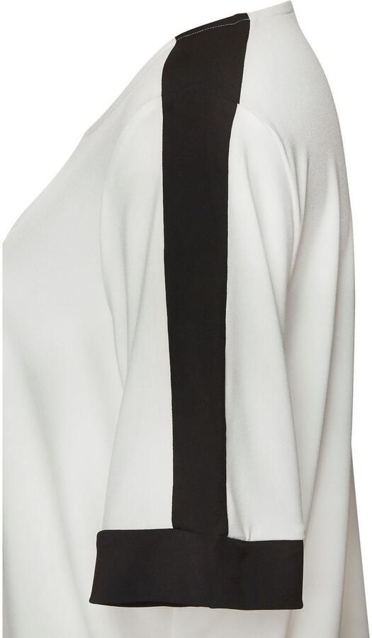 Vivance Shirt met korte mouwen met sportieve contraststrepen - Foto 7