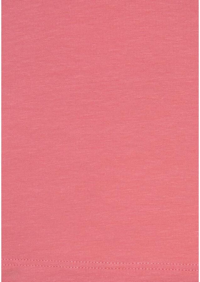 Vivance Shirt met korte mouwen -T-Shirt T-shirt met mooie frontprint loungewear - Foto 6