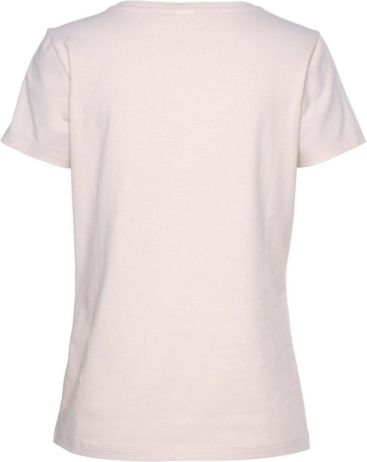 Vivance Shirt met korte mouwen -T-Shirt T-shirt met mooie frontprint loungewear - Foto 2