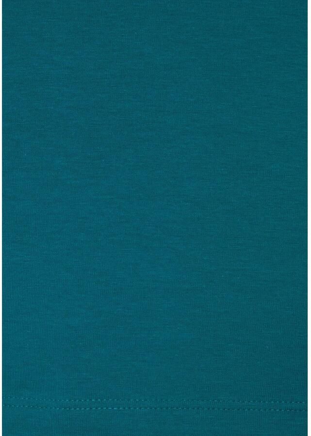 Vivance Shirt met korte mouwen -T-Shirt T-shirt met mooie frontprint loungewear - Foto 5