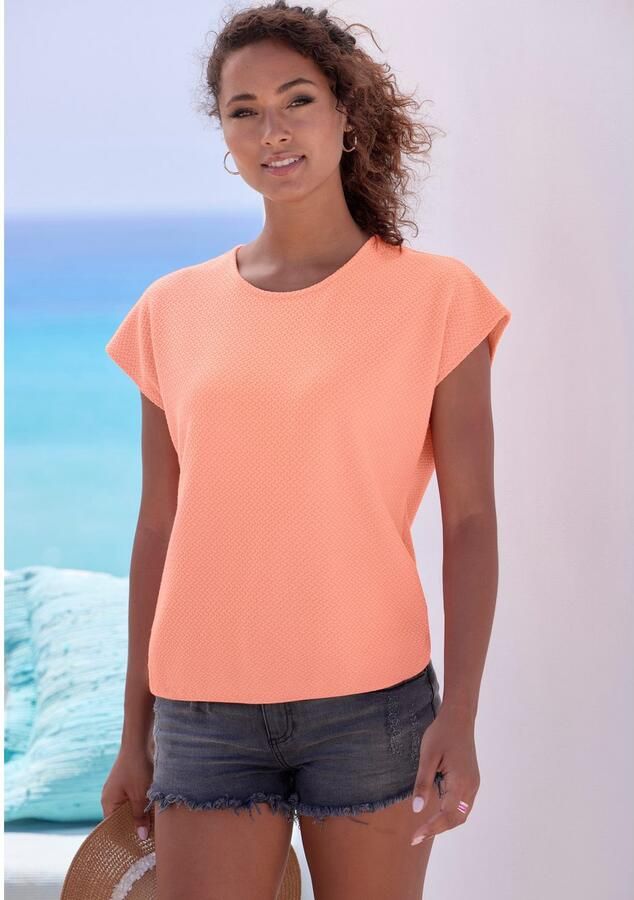 Vivance Shirt met korte mouwen Van kreukvrije structuurkwaliteit - Foto 5