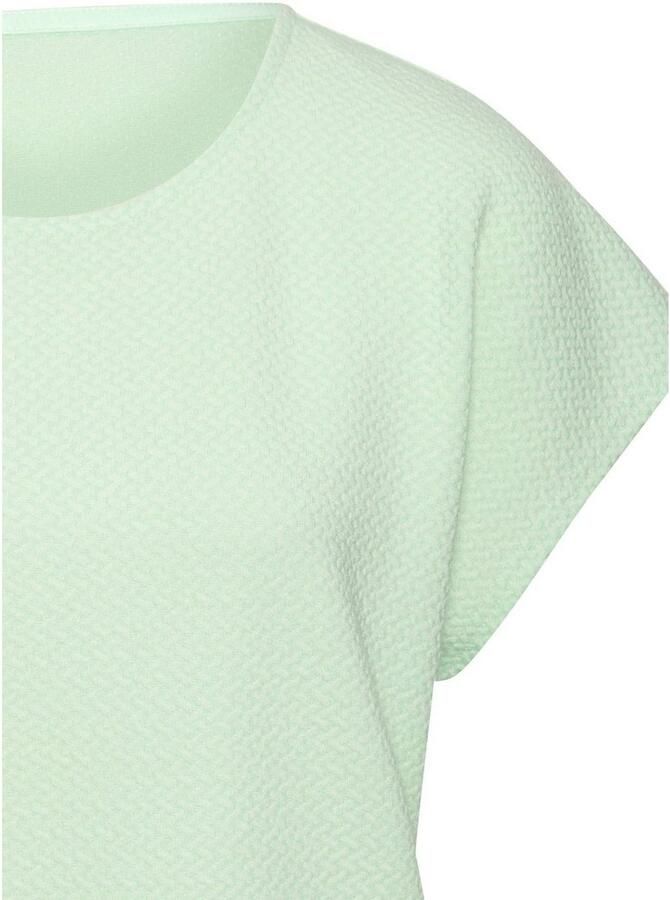 Vivance Shirt met korte mouwen Van kreukvrije structuurkwaliteit - Foto 2