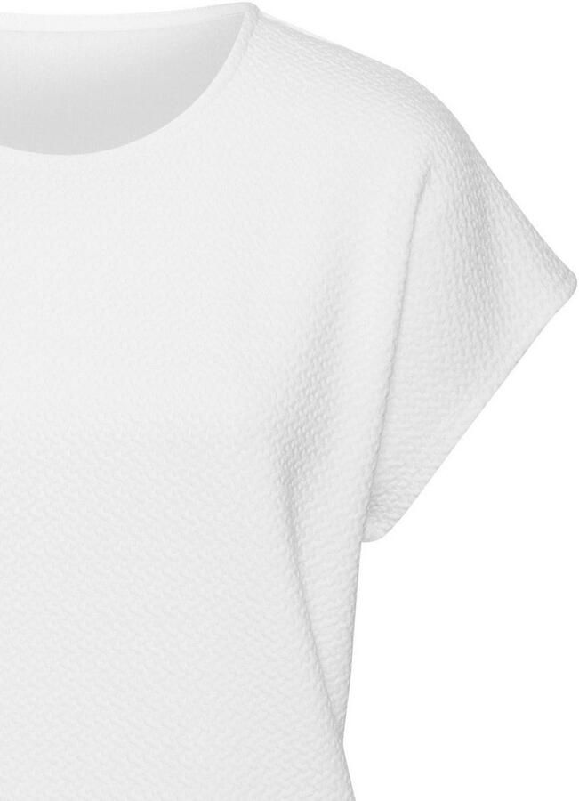 Vivance Shirt met korte mouwen Van kreukvrije structuurkwaliteit - Foto 2