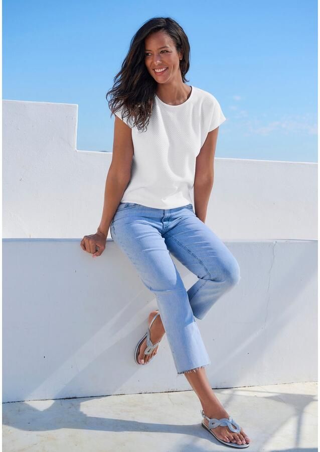 Vivance Shirt met korte mouwen Van kreukvrije structuurkwaliteit - Foto 3