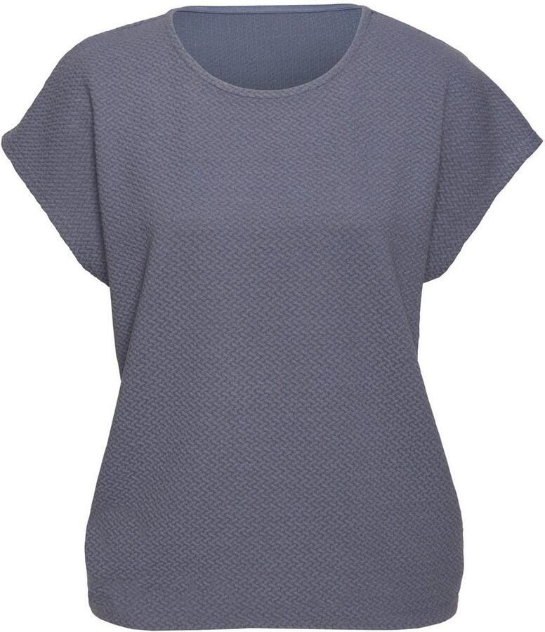 Vivance Shirt met korte mouwen Van kreukvrije structuurkwaliteit