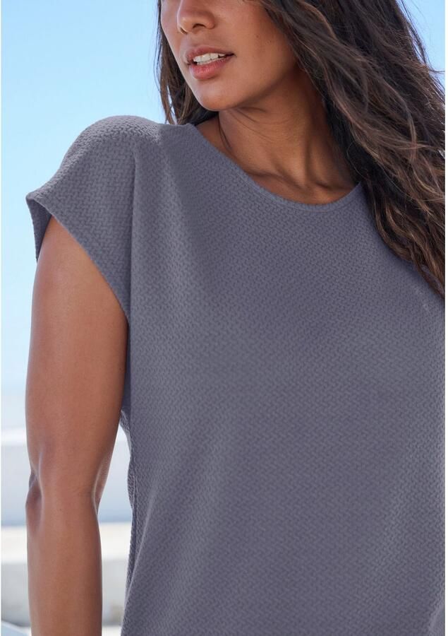 Vivance Shirt met korte mouwen Van kreukvrije structuurkwaliteit - Foto 3