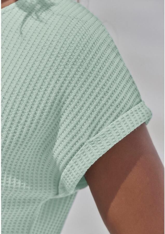 Vivance Shirt met korte mouwen Van zachte piquékwaliteit - Foto 3