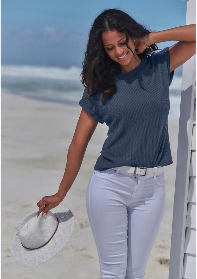 Vivance Shirt met korte mouwen Van zachte piquékwaliteit - Foto 4