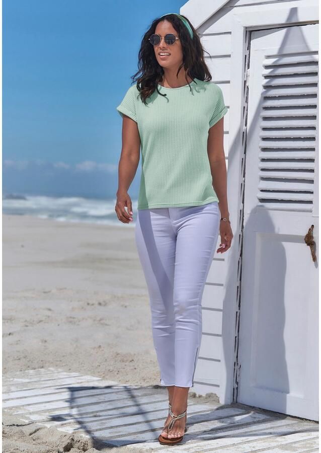 Vivance Shirt met korte mouwen Van zachte piquékwaliteit - Foto 2