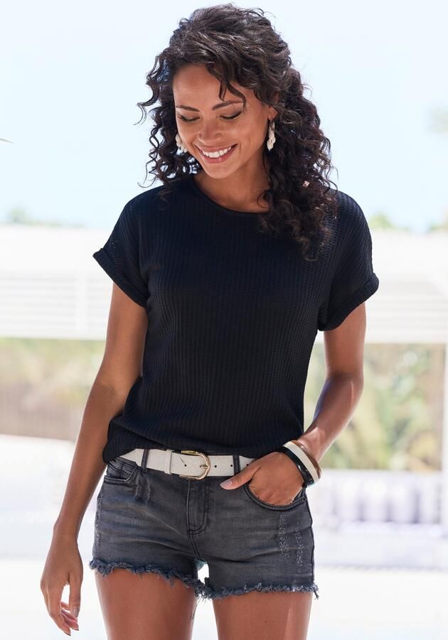 Vivance Shirt met korte mouwen Van zachte piquékwaliteit - Foto 5