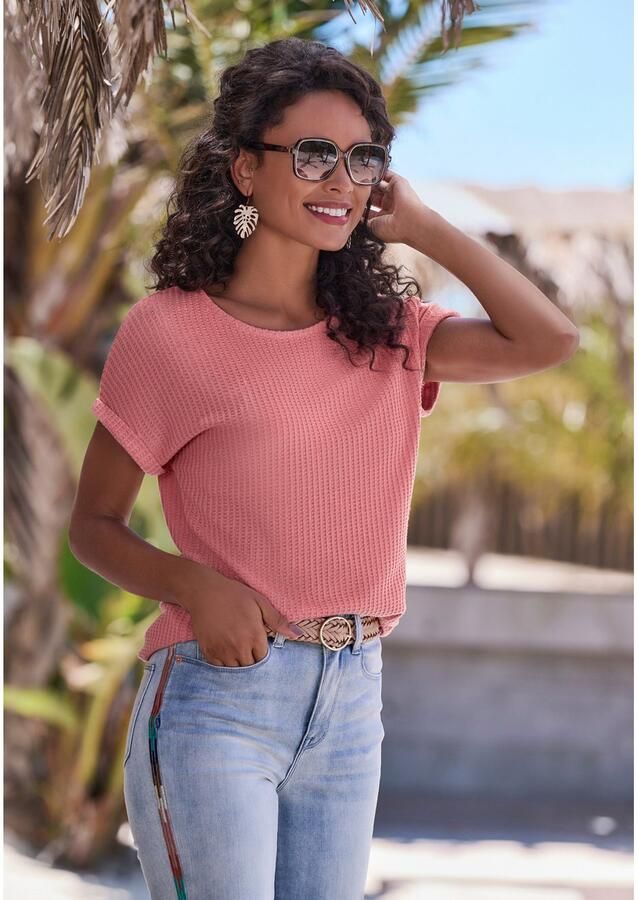 Vivance Shirt met korte mouwen Van zachte piquékwaliteit - Foto 4