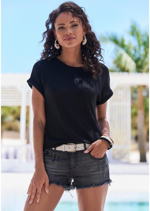 Vivance Shirt met korte mouwen Van zachte piquékwaliteit - Foto 4