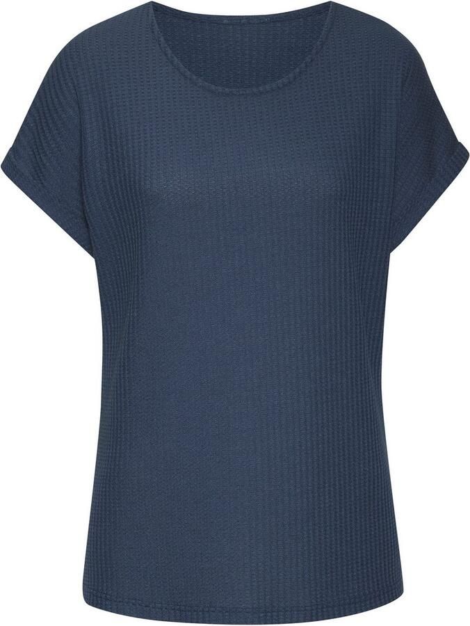 Vivance Shirt met korte mouwen Van zachte piquékwaliteit